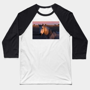 Mustang in the Darkness Baseball T-Shirt